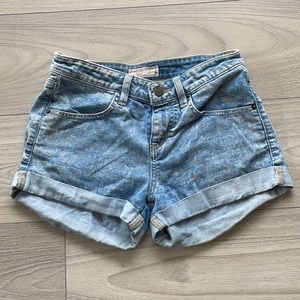 SOLD-  Guess High waist Jean Shorts